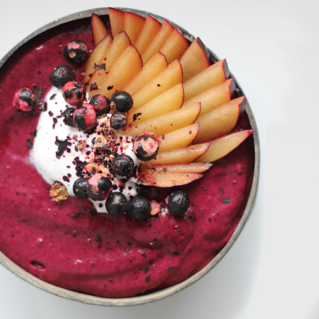 ViBERi Black-Beet Smoothie Bowl