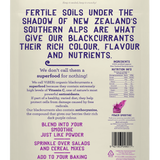Freeze Dried Organic Blackcurrants 120g