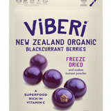 Freeze Dried Organic Blackcurrants 120g