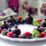 CACAO 70% Organic Dark Chocolate Rolled Blackcurrants 90gm