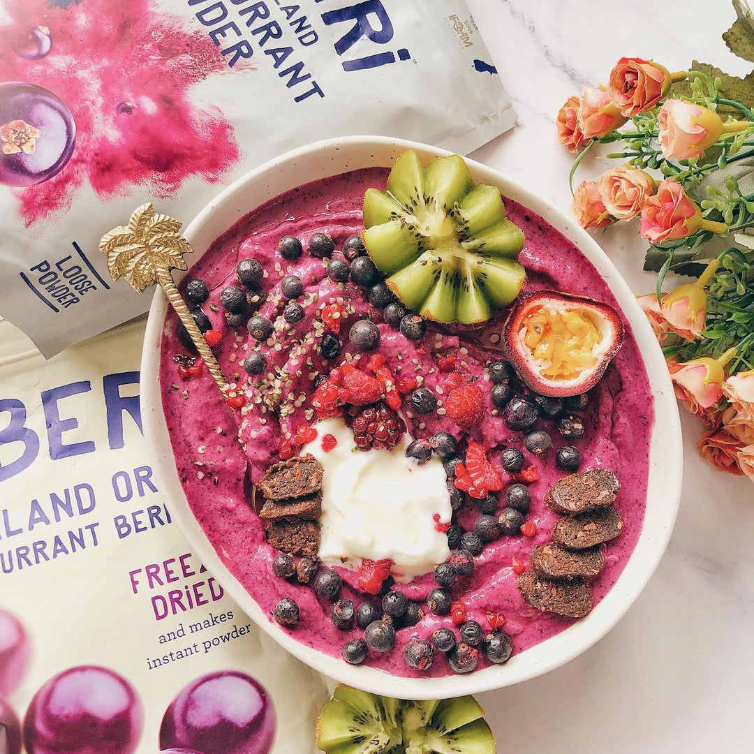 Blackcurrent Smoothie Bowl