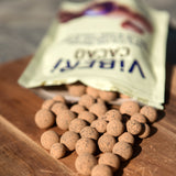 CACAO 70% Organic Dark Chocolate Rolled Blackcurrants 90gm